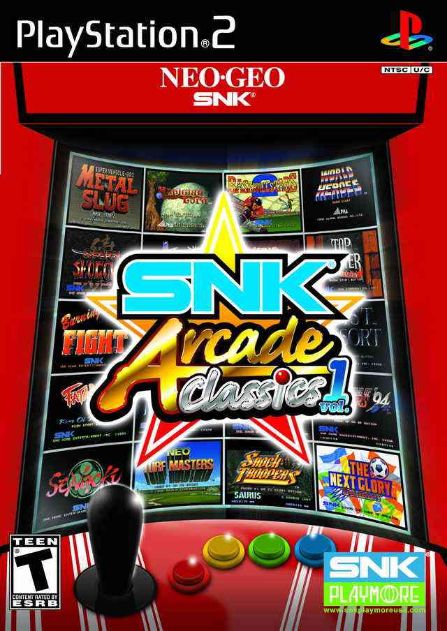 Snk Arcade Classics Ps2